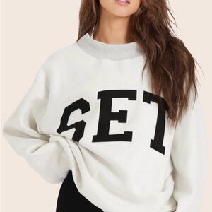 PARKE X SET ACTIVE SWEATSHIRT